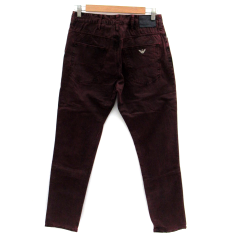 アルマーニ ジーンズ ARMANI JEANS ストレートパンツ ロング丈 31 