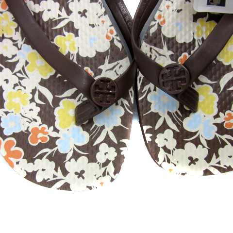 トリーバーチ TORY BURCH ビーチサンダル ビーサン 花柄 5M 22