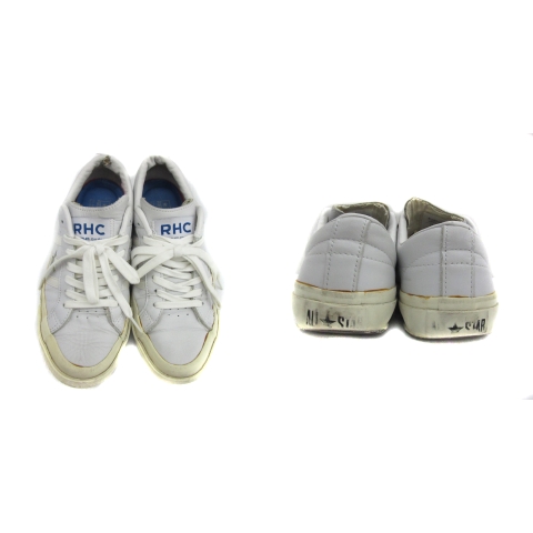 【極美品】ロンハーマン×コンバース　ジャックスターstar & bars 24 極美品】ロンハーマン×コンバース ジャックスターstar & bars 24