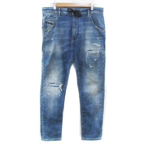 ディーゼル DIESEL KROOLEY CB-NE ジョグジーンズ デニムパンツ ロング