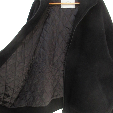 ゴールド gold BOUCLE WOOL KNIT ZIP JACKET ブークレ ウール ニット 