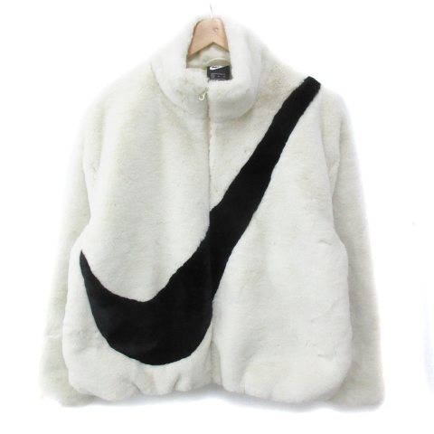 ナイキ NIKE エコファー ビッグスウッシュ フリース ジャケット 