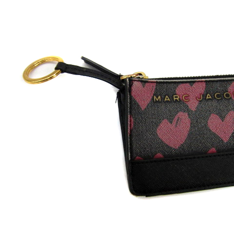 【新品未使用】マークジェイコブス　コインケース　小銭入れ　ブラック　コラボ 楽天市場】MARC JACOBS マークジェイコブス コインケース