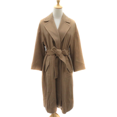 UNITED ARROWS ベルテッド ラップ トレンチコート S（中古・古着