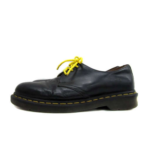 Dr.Martens 3ホール UK8 1461 WHITE STITCH 3 ホール シューズ