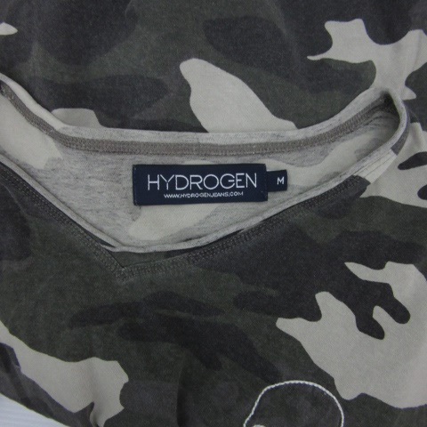 HYDROGEN(ハイドロゲン) テニス メンズ カモフラージュ Tシャツ 海外サイズ」HYDROGEN(ハイドロゲン) 2024 メンズ カモ ピクセル