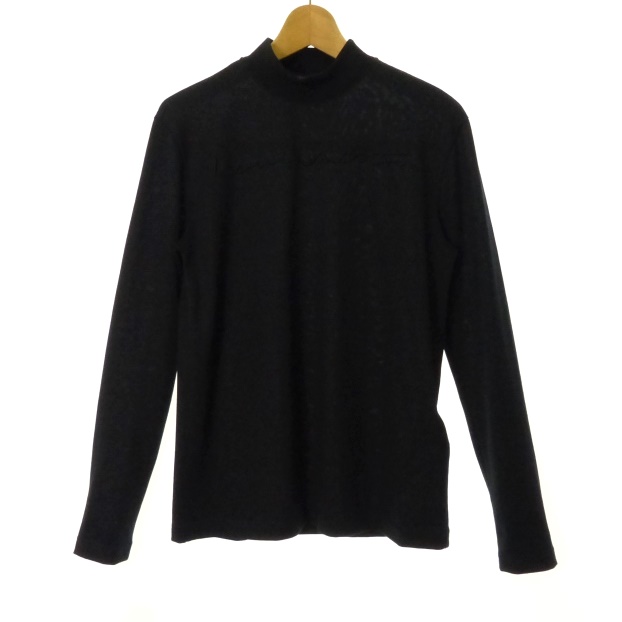 LOUIS VUITTON ブラック 長袖カットソー XS LOUIS VUITTON ブラック 長袖カットソー XS