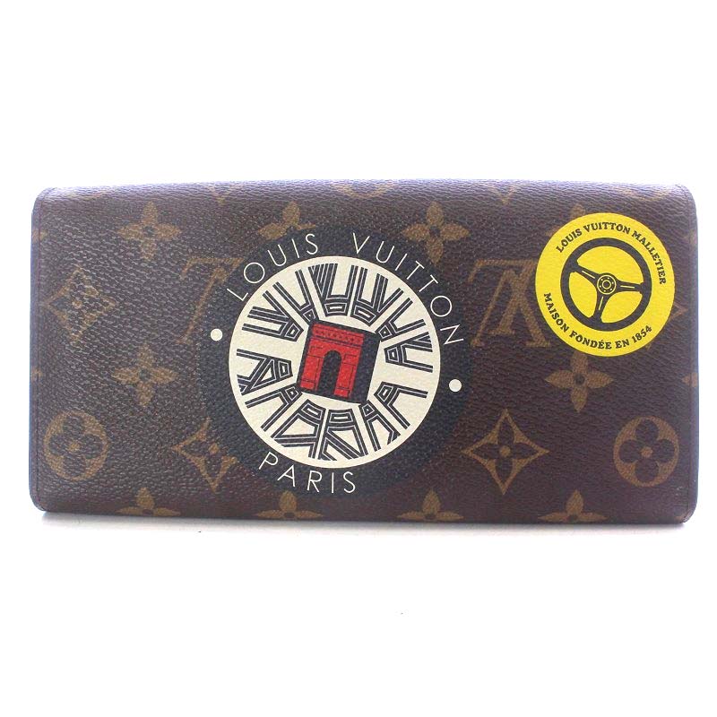 LOUIS VUITTON モノグラムワールドツアー 二つ折り財布 LOUIS VUITTON 二つ折り財布 Monogram World Tour