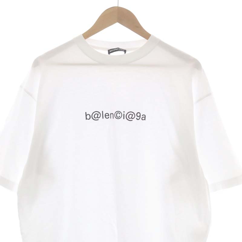 [BALENCIAGA] コットンTシャツ ホワイト 楽天市場】バレンシアガ Tシャツ（素材（生地・毛糸）綿