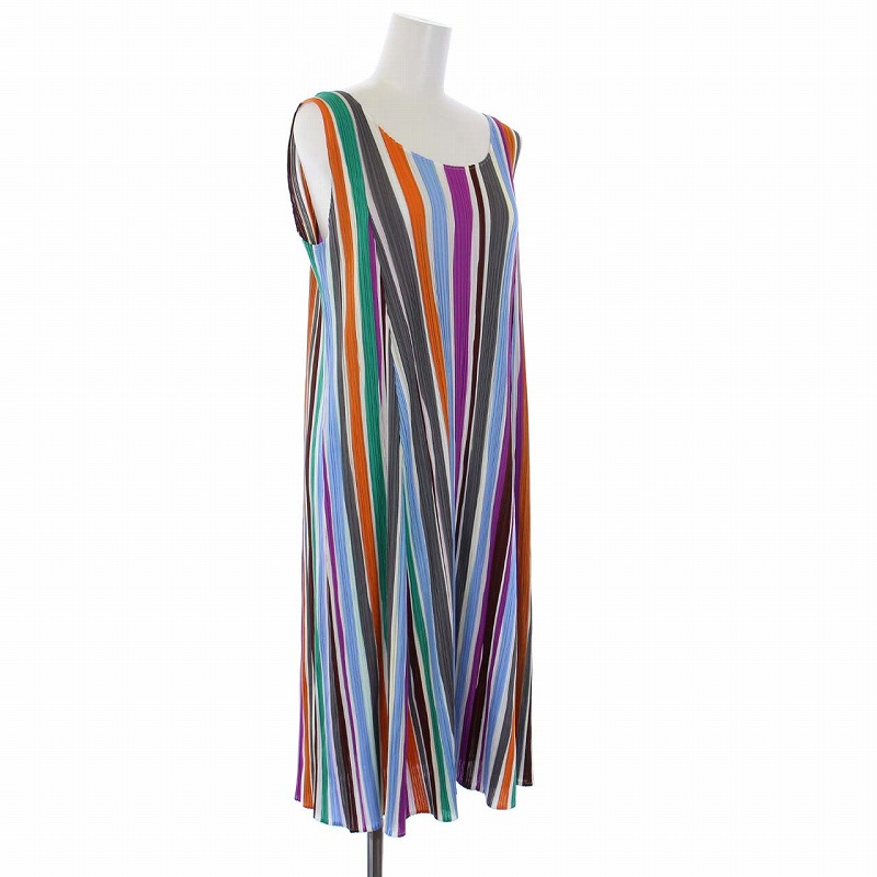 プリーツプリーズ PLEATS PLEASE イッセイミヤケ ノースリーブ 