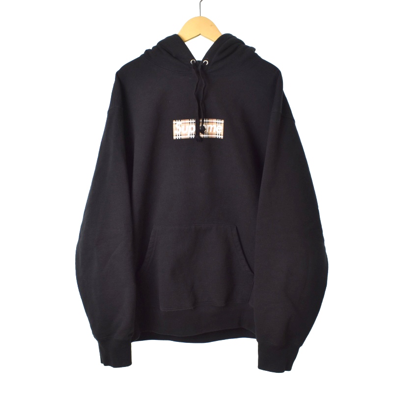シュプリーム SUPREME バーバリー BURBERRY 22SS Box Logo Hooded  