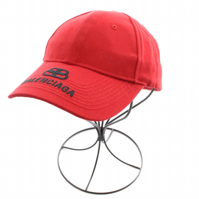 バレンシアガ BALENCIAGA HAT BB VISOR CAP BB ロゴ刺繍 キャップ  