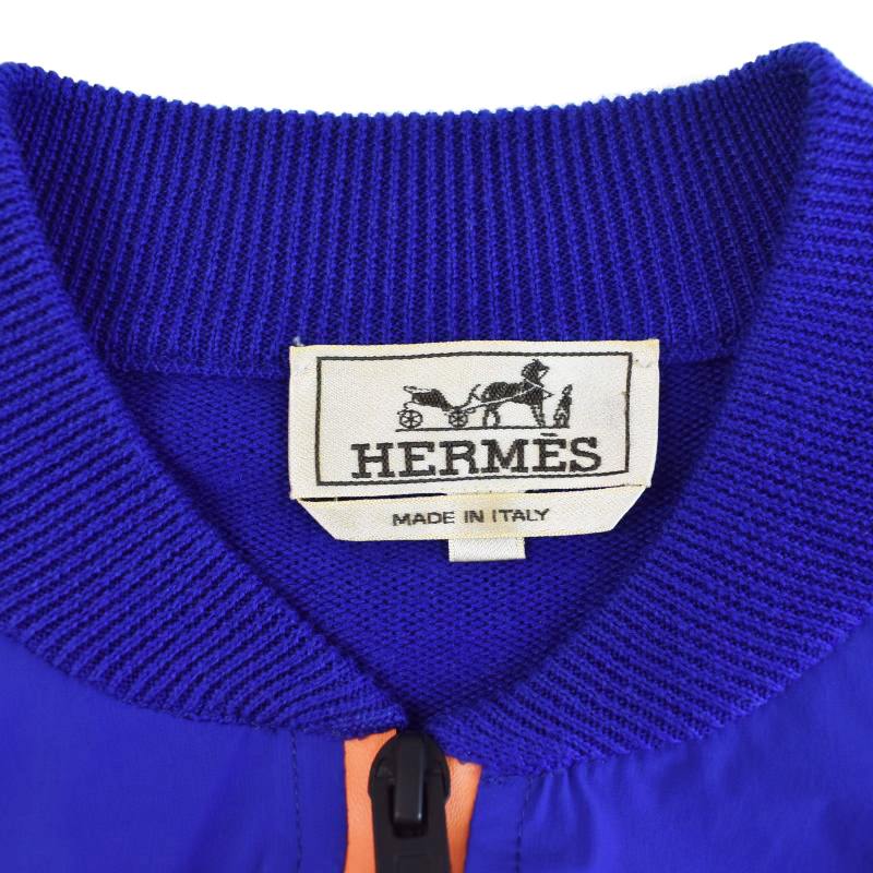 エルメス　ジャンパー ブルゾン　ニット カシミヤ フルジップ HERMES エルメス ジャンパー ブルゾン ニット カシミヤ フルジップ HERMES
