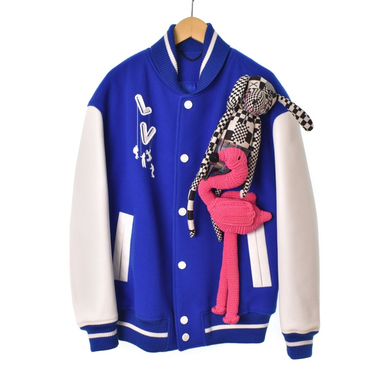 ルイヴィトン LOUIS VUITTON 21SS パペットベースボールジャケット 