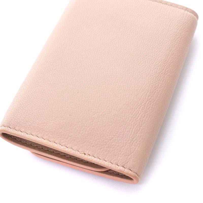 ♡本物♡【新品未使用】メゾンマルジェラ コンパクトウォレット ピンクベージュ Maison Margiela (メゾンマルジェラ) コンパクトウォレット ピンク