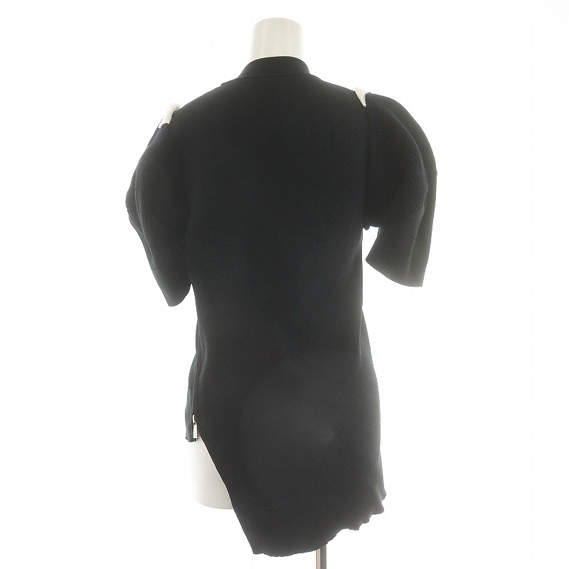 サカイ sacai 23AW Knit Pullover ニット カットソー 半袖 1 S 黒  