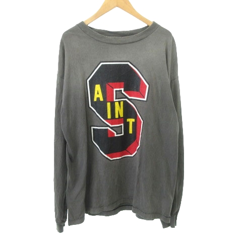 美品 SAINT MICHAEL セントマイケル ×デニムティアーズ Tシャツ ロンT 