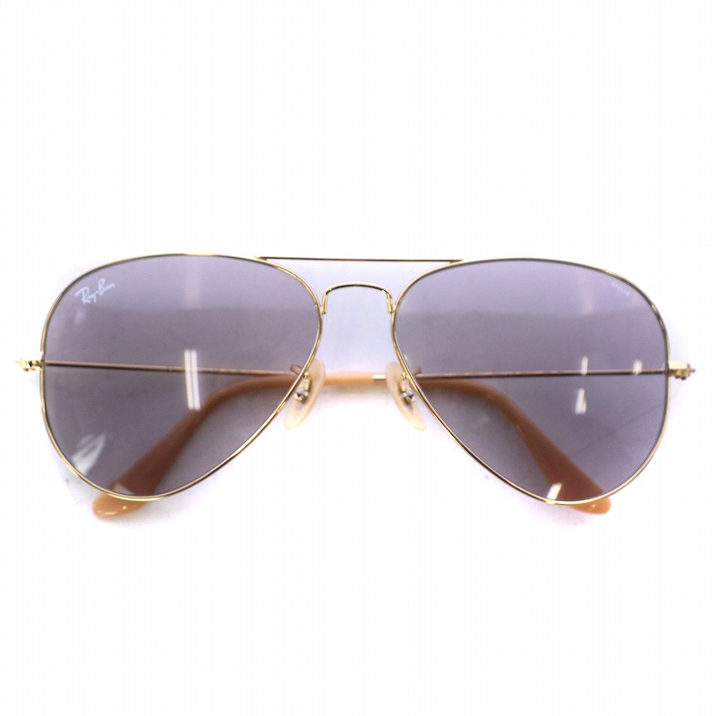 未使用品 レイバン RAY BAN AVIATOR アビエーター 調光サングラス 眼鏡 