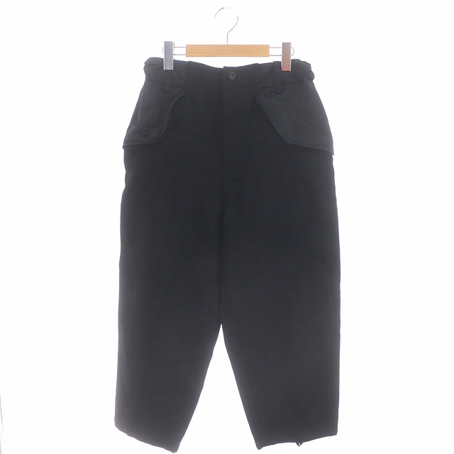 sacai 21aw ベルト付き ウールパンツ スラックス 切り替え sacai 21aw ベルト付き ウールパンツ スラックス 切り替え sacai