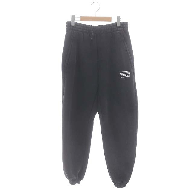 アレキサンダーワン ALEXANDER WANG ロゴプリントスウェットパンツ 
