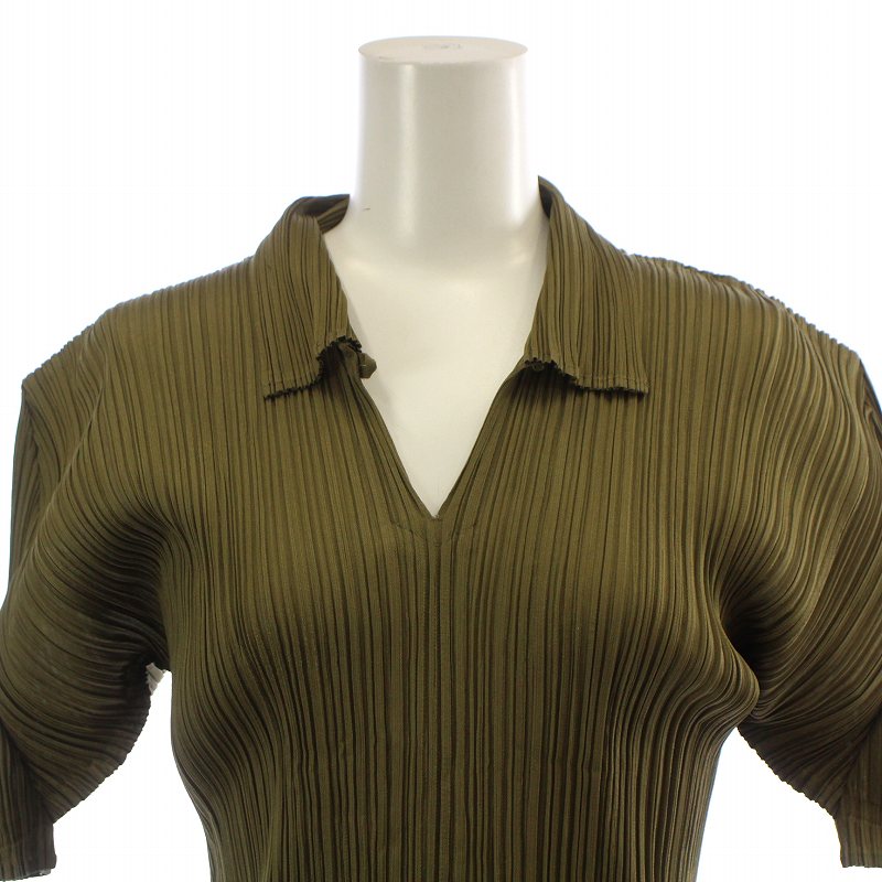 PLEATS PLEASE ISSEY MIYAKE / プリーツスキッパーポロシャツ/3