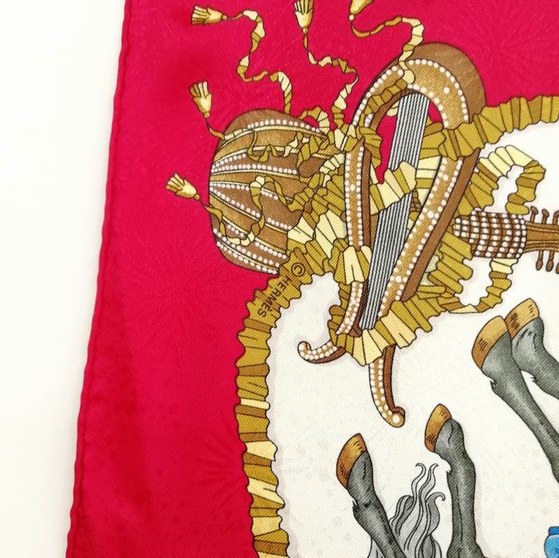 エルメス HERMES カレ90 LES FETES DU ROI SOLEIL 太陽王の祝典 大判  