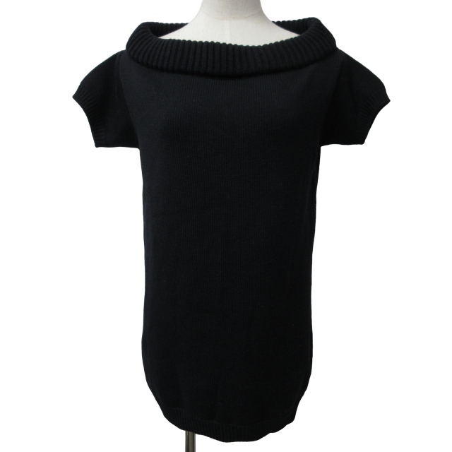 プラダ PRADA 0000ET-CO289-00002 H ウール 半袖 ニット セーター 38
