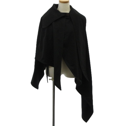 ロエベ LOEWE 22SS 美品 アシンメトリー コットン ケープ ジャケット 