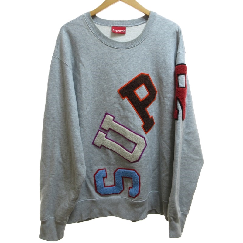 シュプリーム SUPREME 20AW ビッグアーチロゴクルーネック トレーナー 