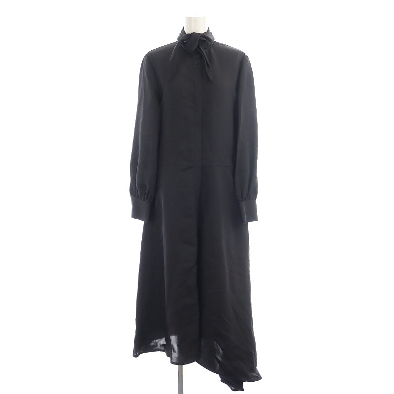 JIL SANDER 黒 ロングワンピース 長袖