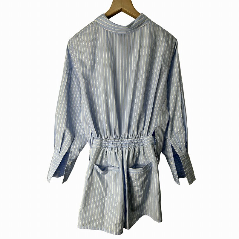 Her lip to ハーリップトゥー Armace Stripe Shirt Romper ストライプ 
