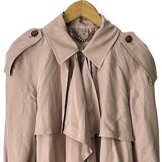 バーバリー BURBERRY トレンチコート 4047904 シルク UK2(IT34