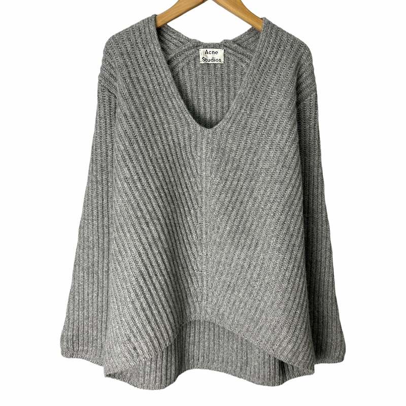 アクネ ストゥディオズ Acne Studios DEBORAH L-WOOL XXS グレー 灰色 
