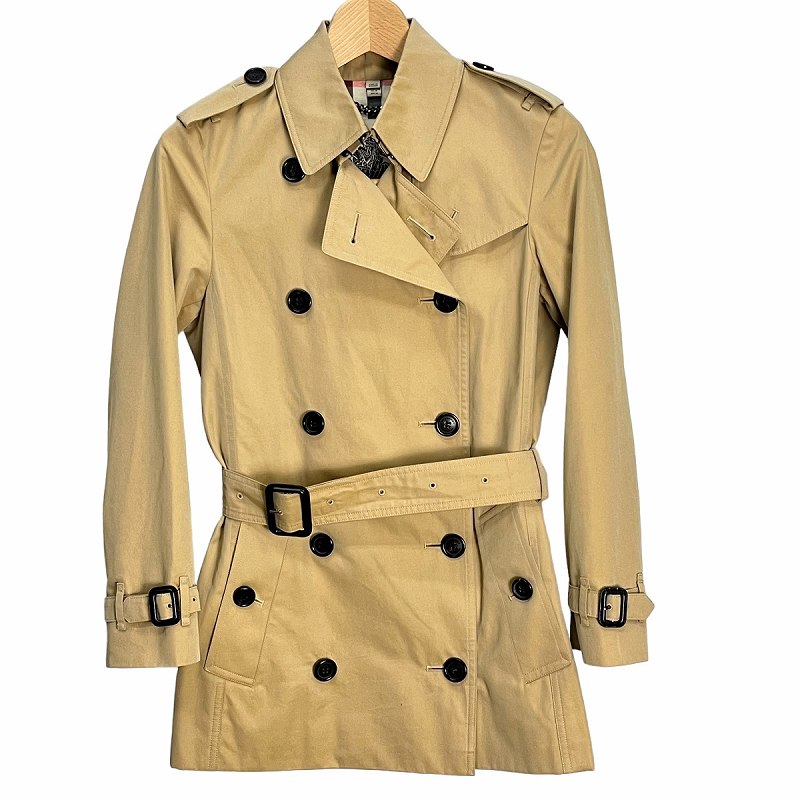 バーバリー BURBERRY ショート ケンジントン ヘリテージ トレンチ 