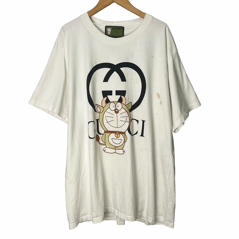 グッチ GUCCI × DORAEMON コラボ うしえもん プリント Tシャツ 
