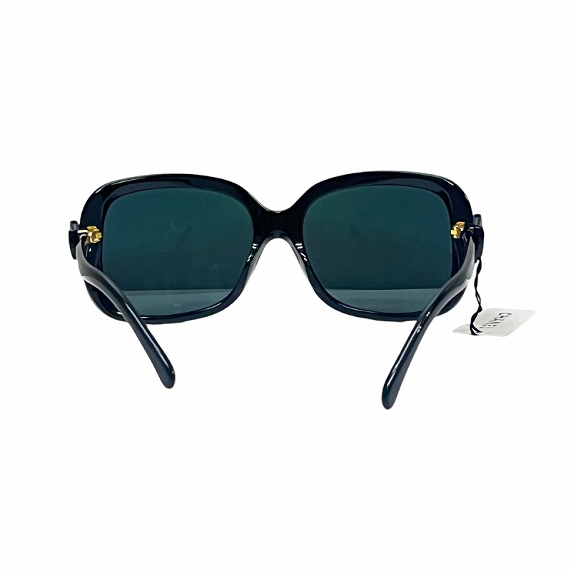 CHANEL シャネル サングラス リボン ココマーク ブラック 黒 ケース付 中古・古着通販】CHANEL (シャネル) ココマークリボンサングラス