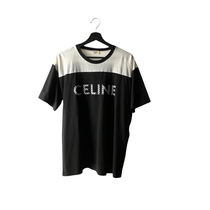 セリーヌ CELINE ルーズスタッズ Tシャツ Loose T-Shirt With