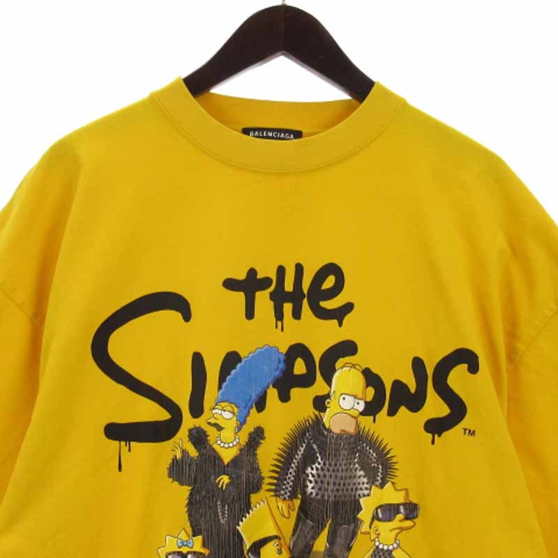 BALENCIAGA(バレンシアガTHE SIMPSONSシンプソンズTシャツ BALENCIAGA バレンシアガ × シンプソンズ The Simpsons Tシャツ