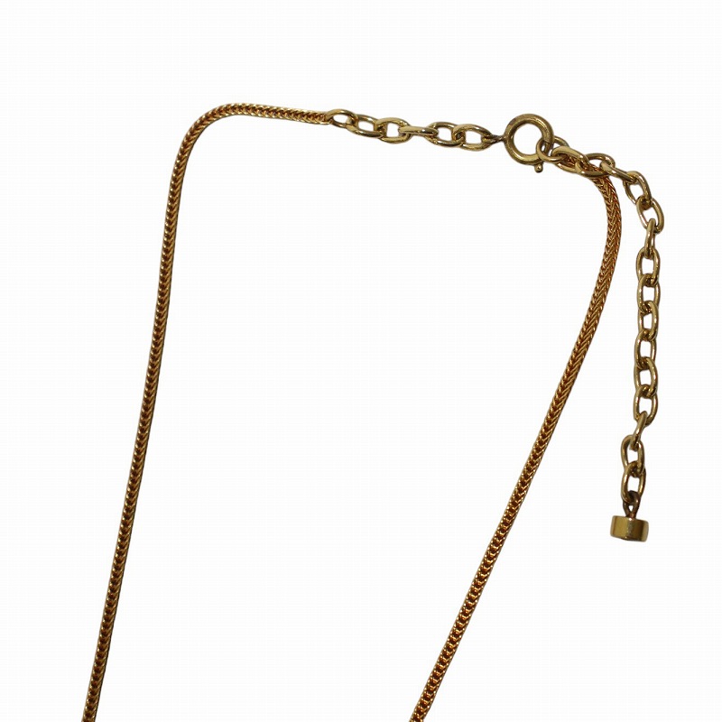 バレンシアガ BALENCIAGA ネックレス ペンダント チェーン 花