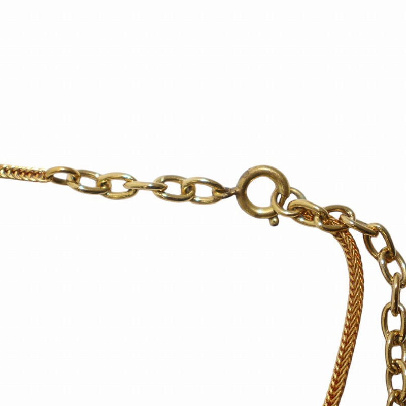 バレンシアガ BALENCIAGA ネックレス ペンダント チェーン 花 フラワー