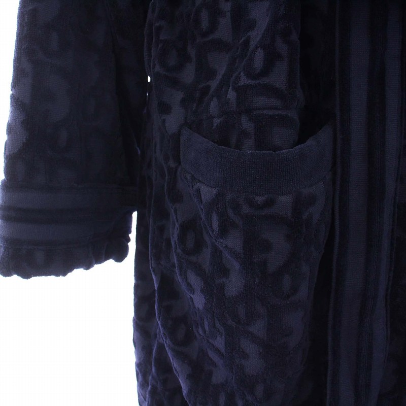 ディオールオム Dior HOMME 21AW オブリーク パイルガウンコート