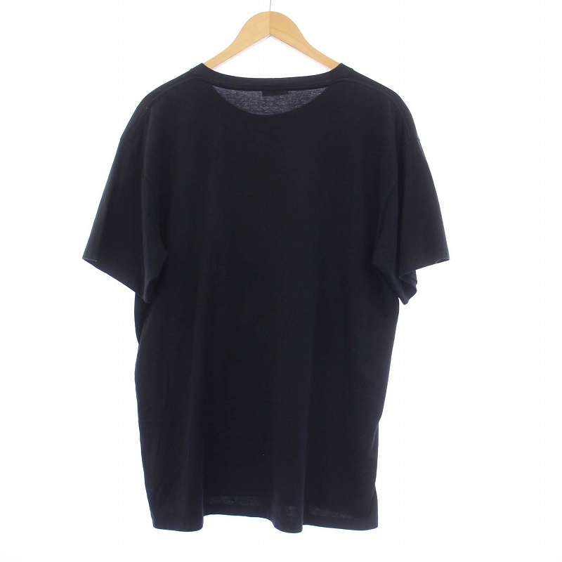 CELINE】セリーヌ ルーズ Tシャツ コットンジャージー ブラック 半袖M②