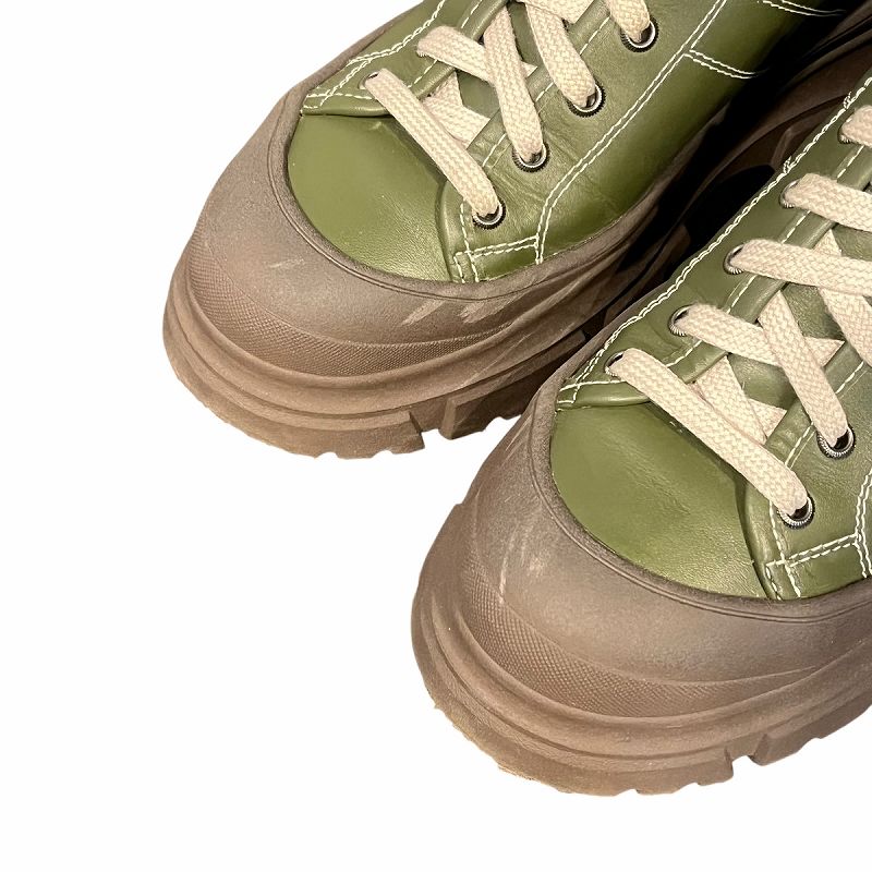 ソフィードール SOFIE D'HOORE FAIRWAY CHUNKY SOLE LEATHER SNEAKER