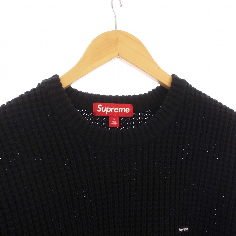 シュプリーム SUPREME 24AW Waffle Small Box Sweater ワッフル