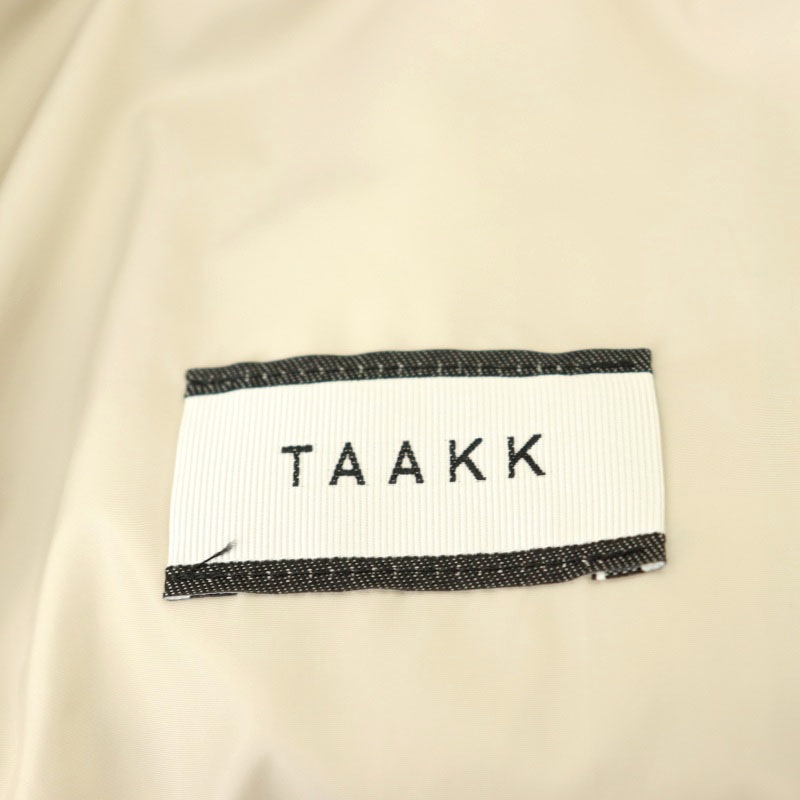 ターク TAAKK ×THE TOKYO 23AW シュリンクキルティングパラシュート  