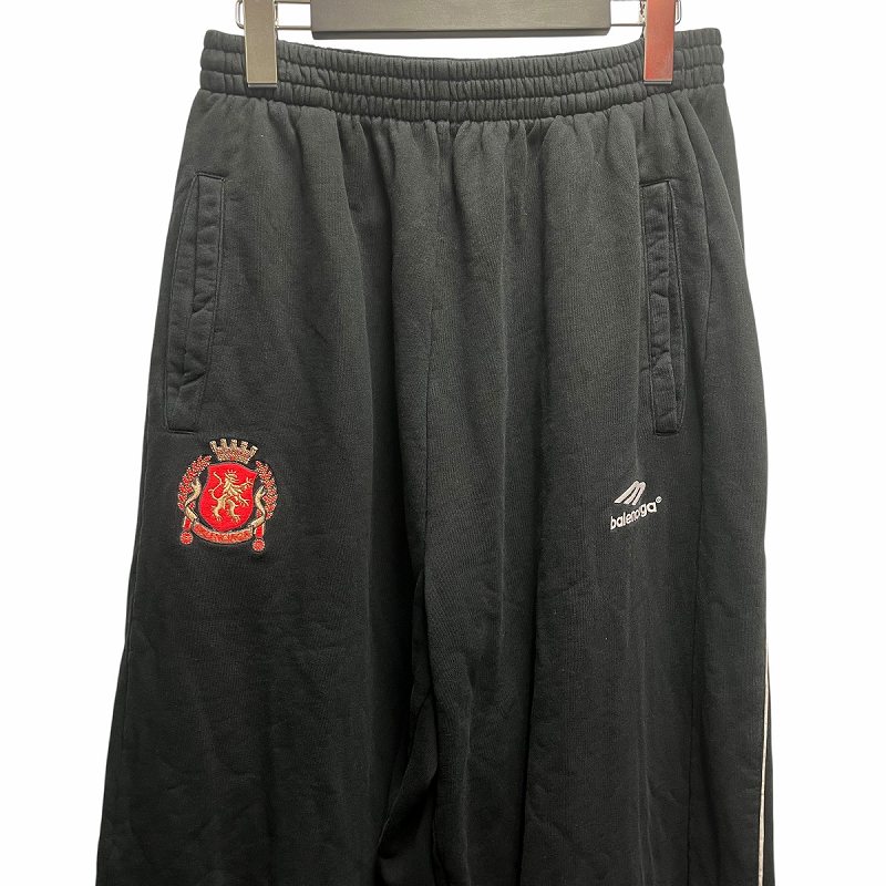 バレンシアガサッカーバギースウェットロングパンツメンズXS