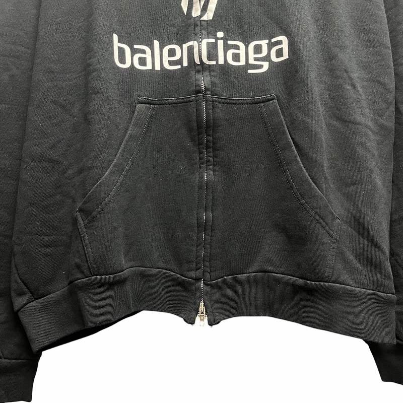 24ss balenciaga soccer ジップパーカー 楽天市場】バレンシアガ BALENCIAGA サイズ:S Soccer Paris Zip