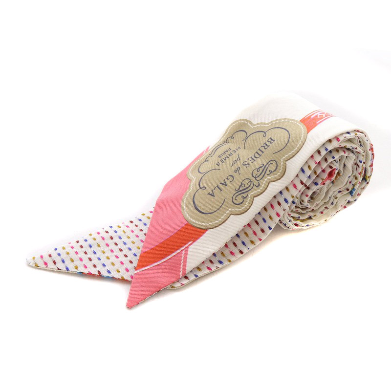 エルメス HERMES 23SS ツイリー ツインズ ブリッドドゥガラ スカーフ