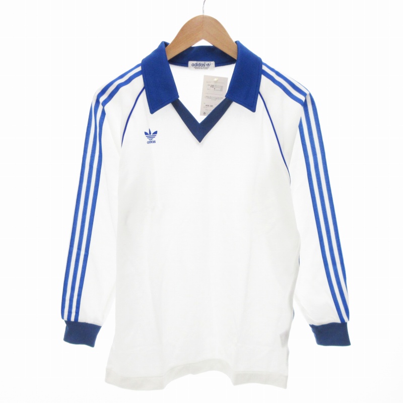アディダス adidas タグ付き ヴィンテージ 80s ゲームシャツ プル