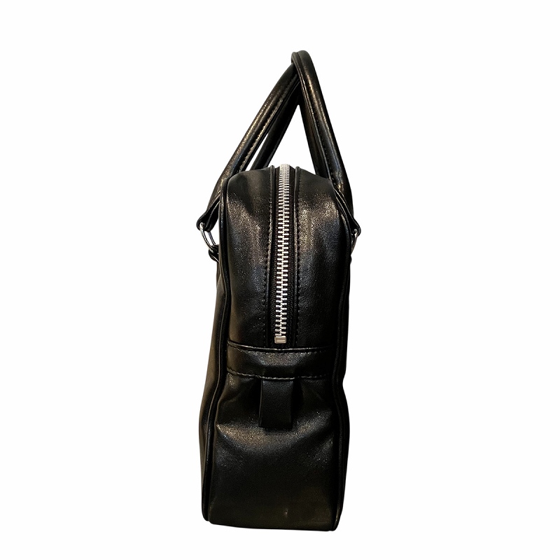 コムデギャルソン COMME des GARCONS GIRL メッセージ ペイント レザー 